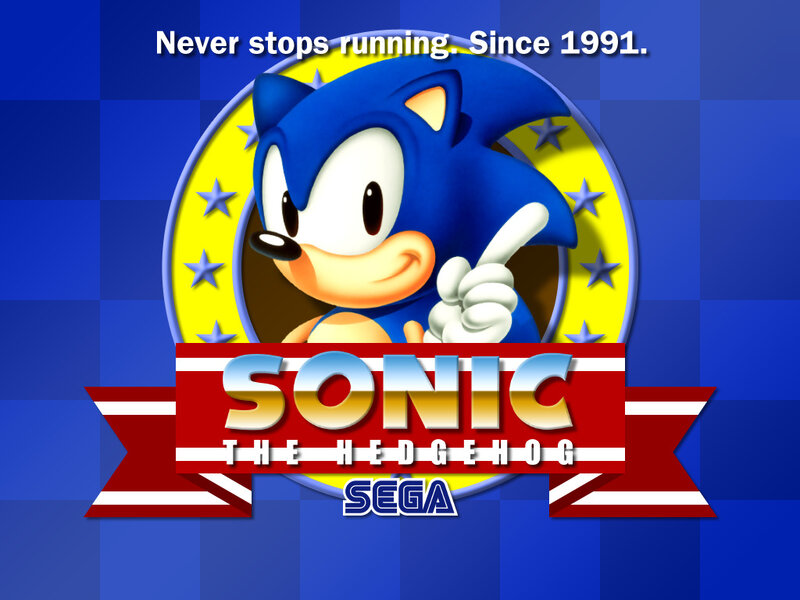 Sonic the Hedgehog title screen