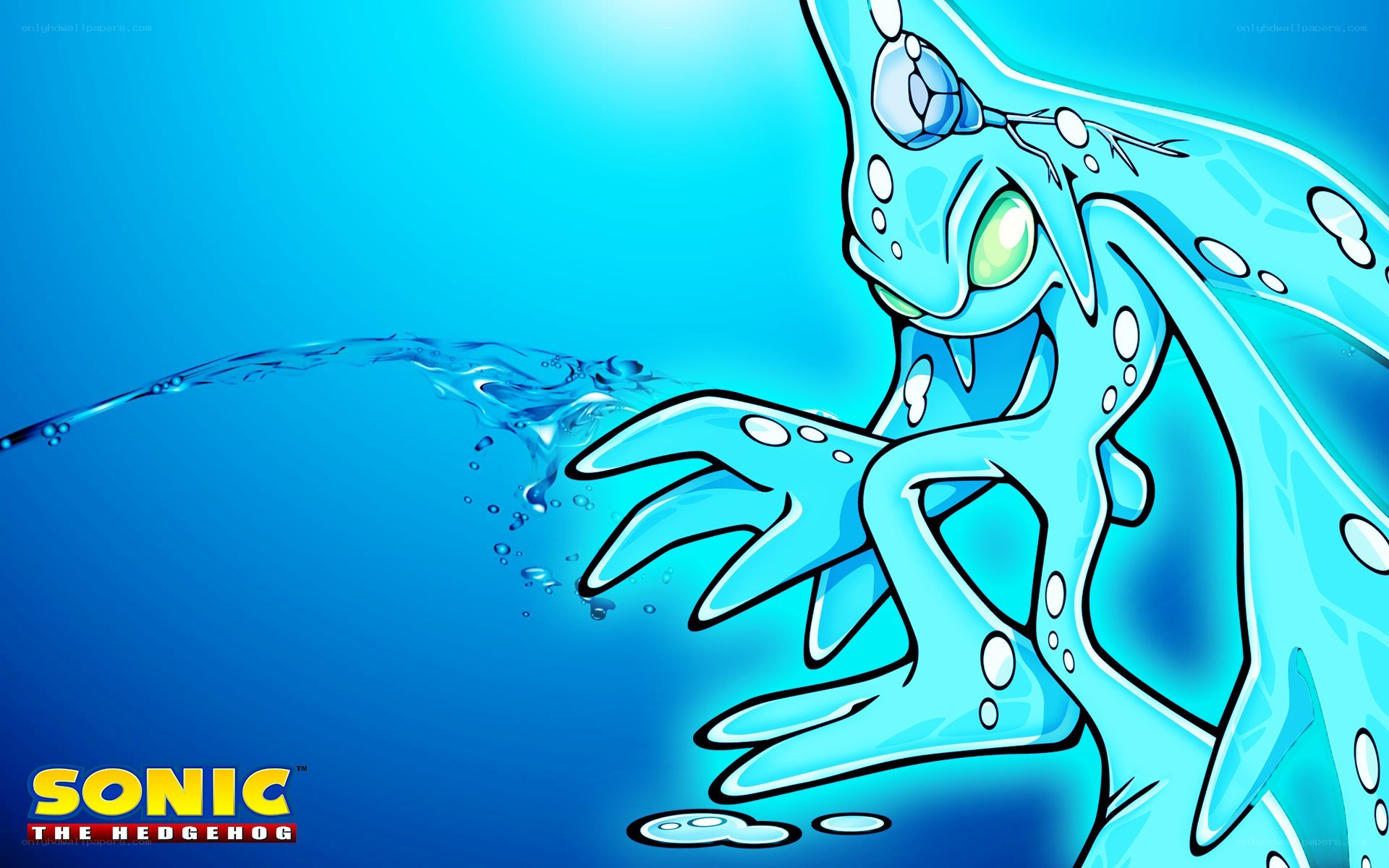 Sonic the Hedgehog water creature
