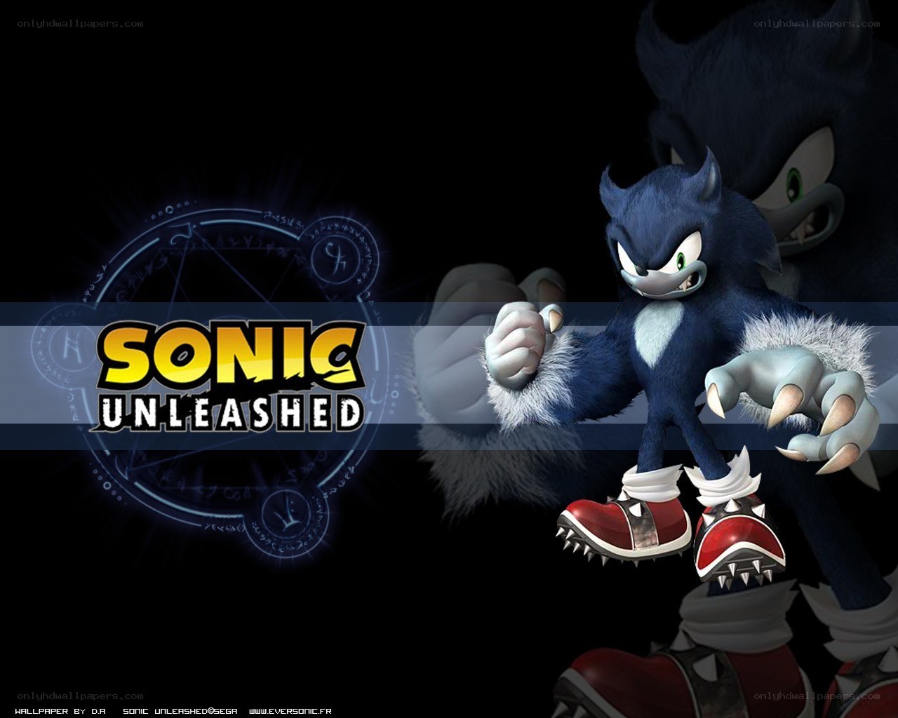 Sonic Unleashed artwork
