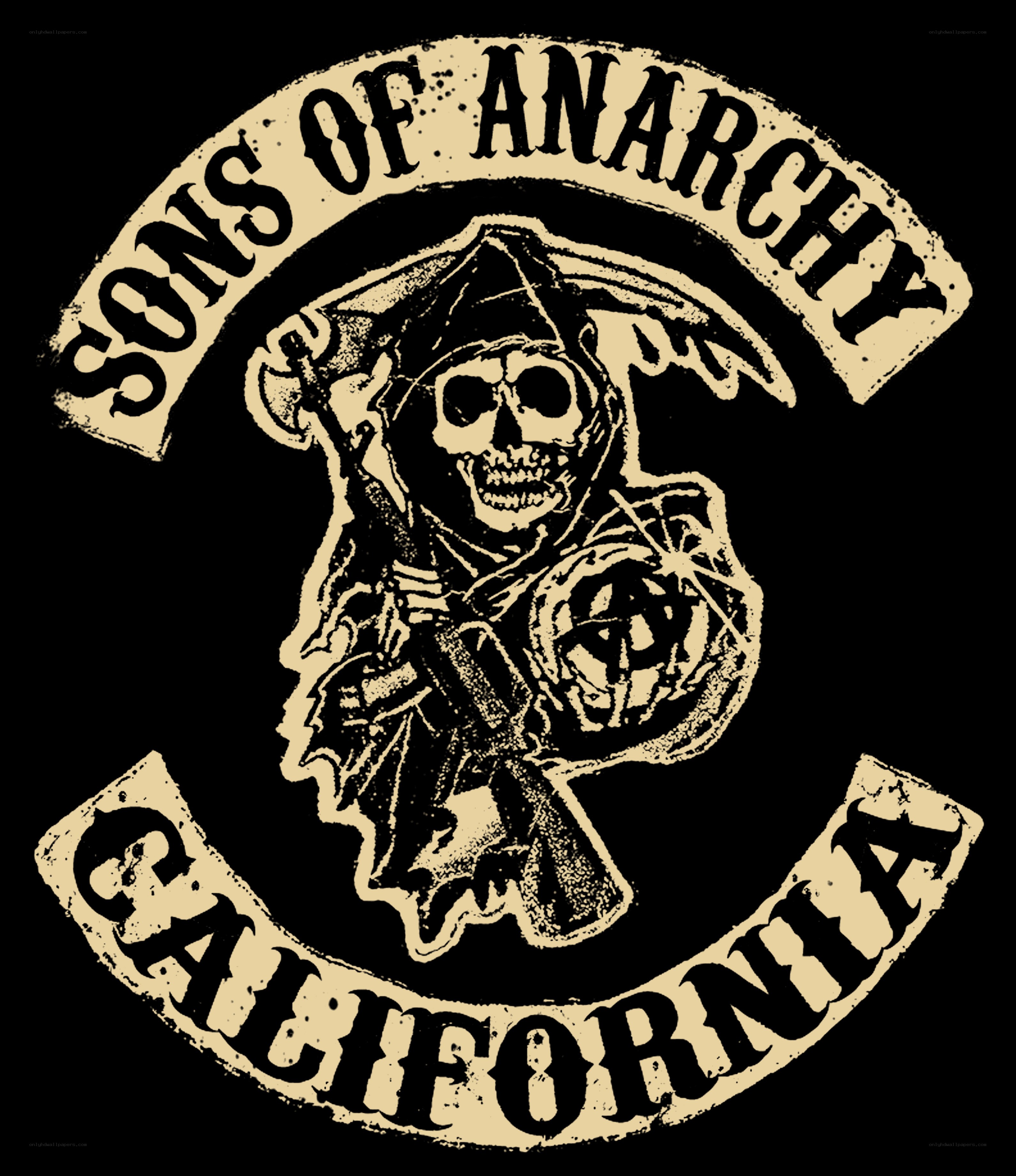 Sons of Anarchy California patch