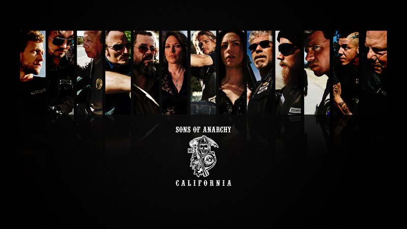 Sons of Anarchy cast collage