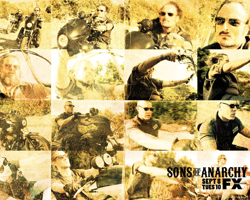 Sons of Anarchy promotional collage