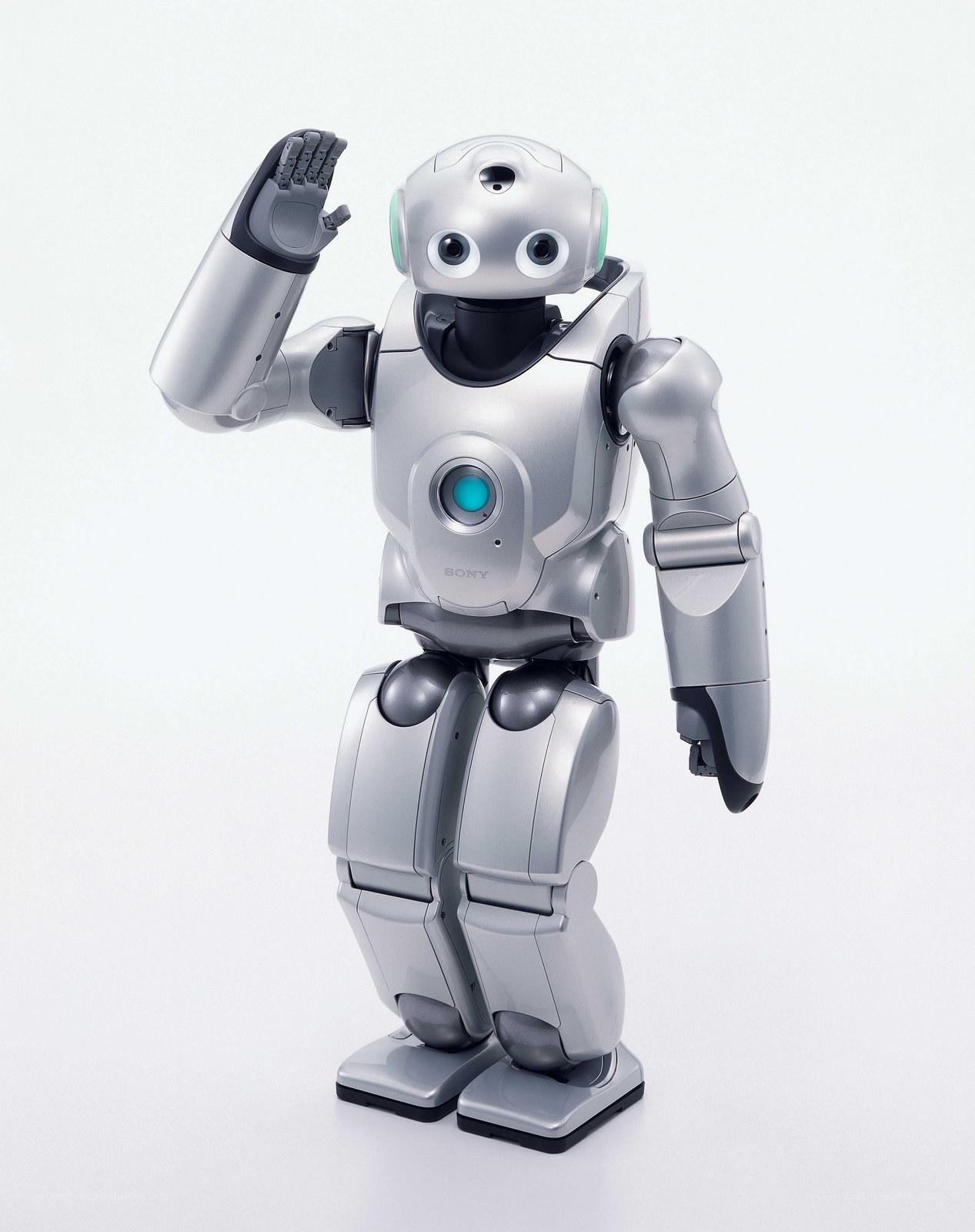 Sony Aibo robot waving