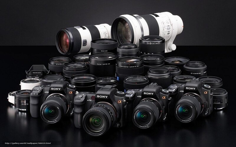Sony Alpha camera collection