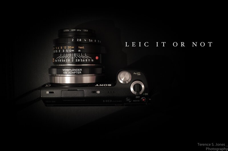 Sony Camera with Leica Lens