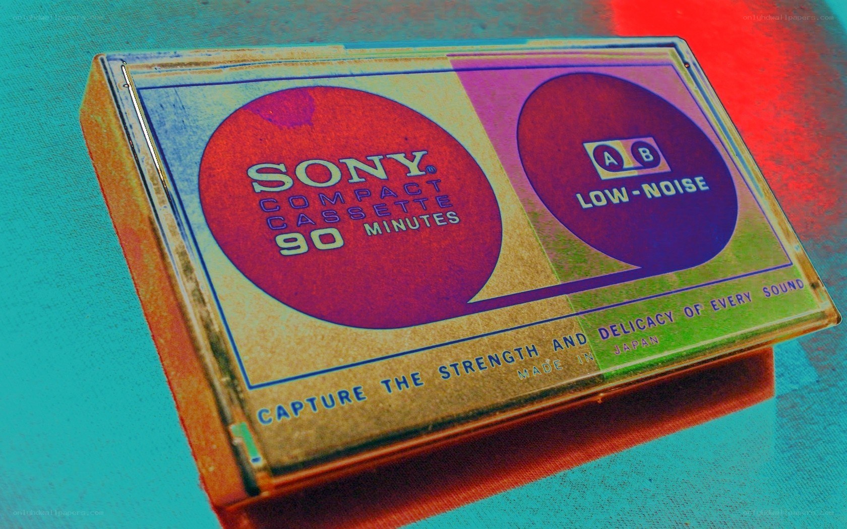 Sony compact cassette box