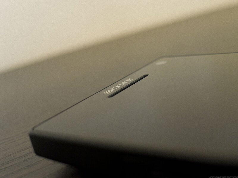 Sony device close-up
