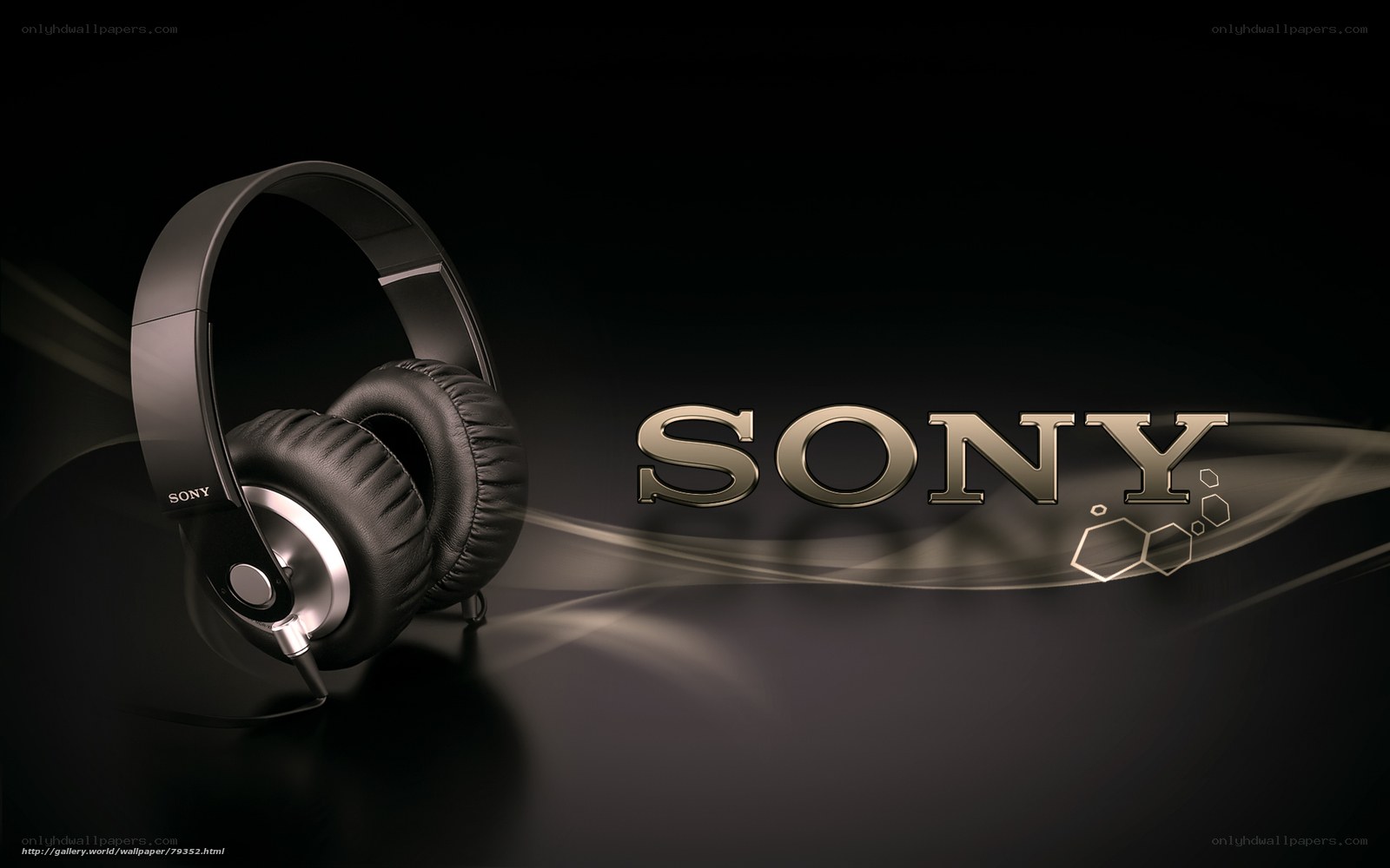 Sony headphones product image