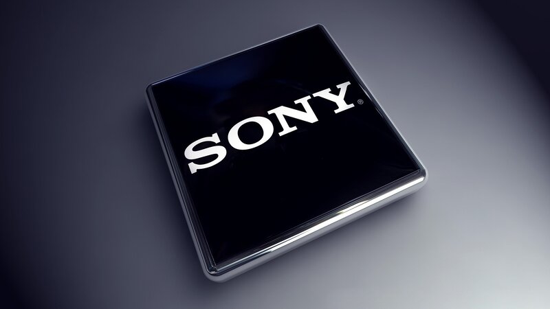 Sony logo on a chip