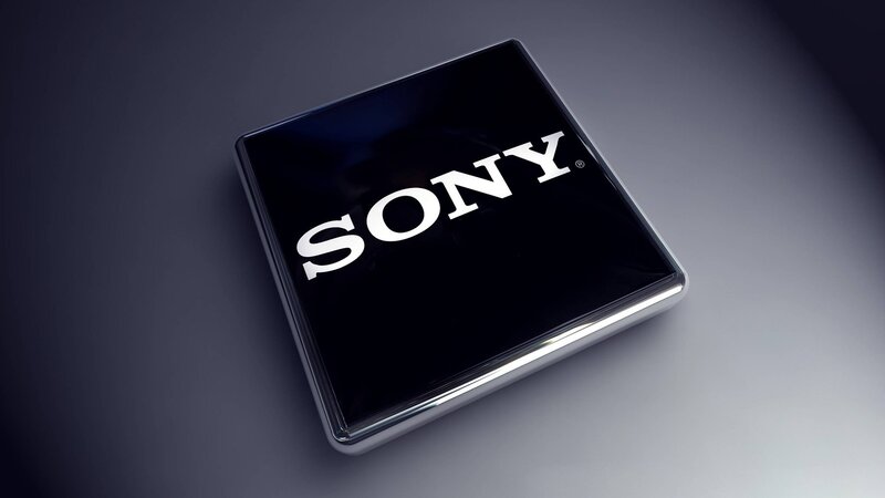 Sony Logo on a Chip — Black