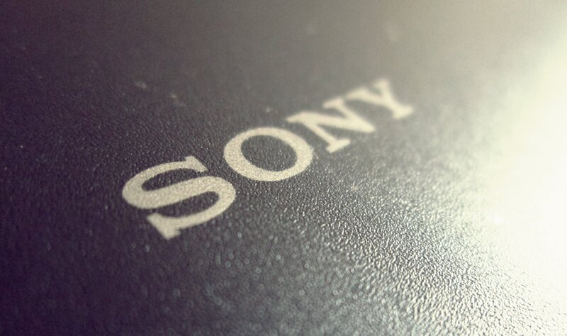 Sony Logo on Surface