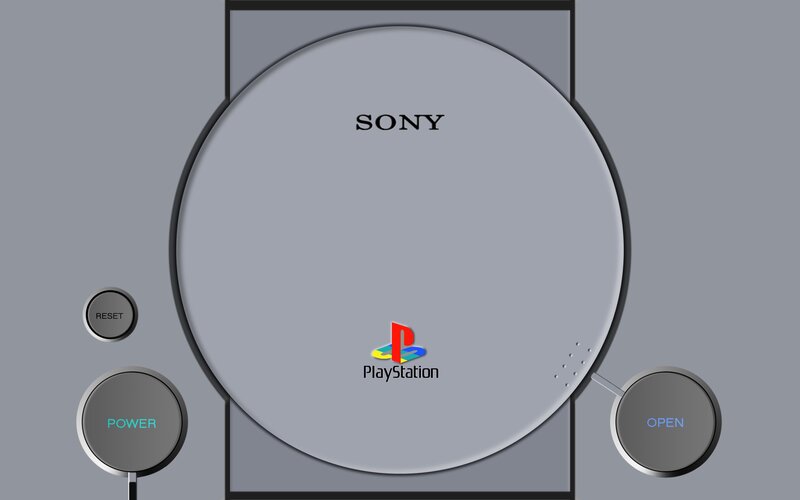 Sony PlayStation Console — Gray, Neutral