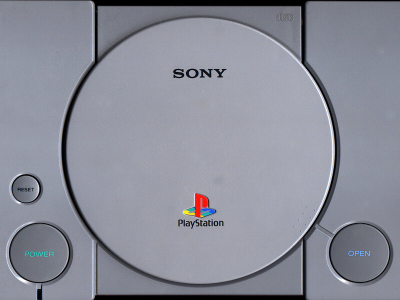 Sony PlayStation Console — Silver