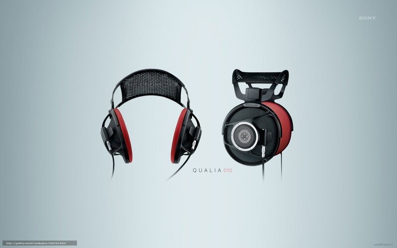 Sony Qualia 010 Headphones — Black