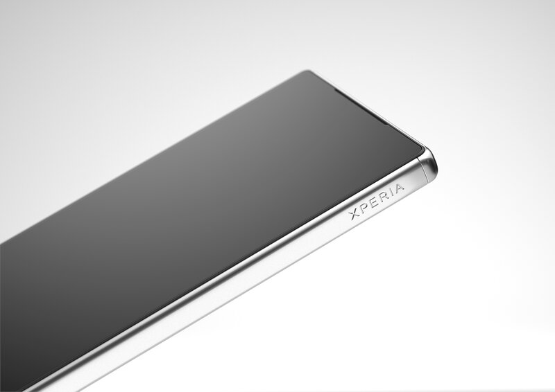 Sony Xperia smartphone side view