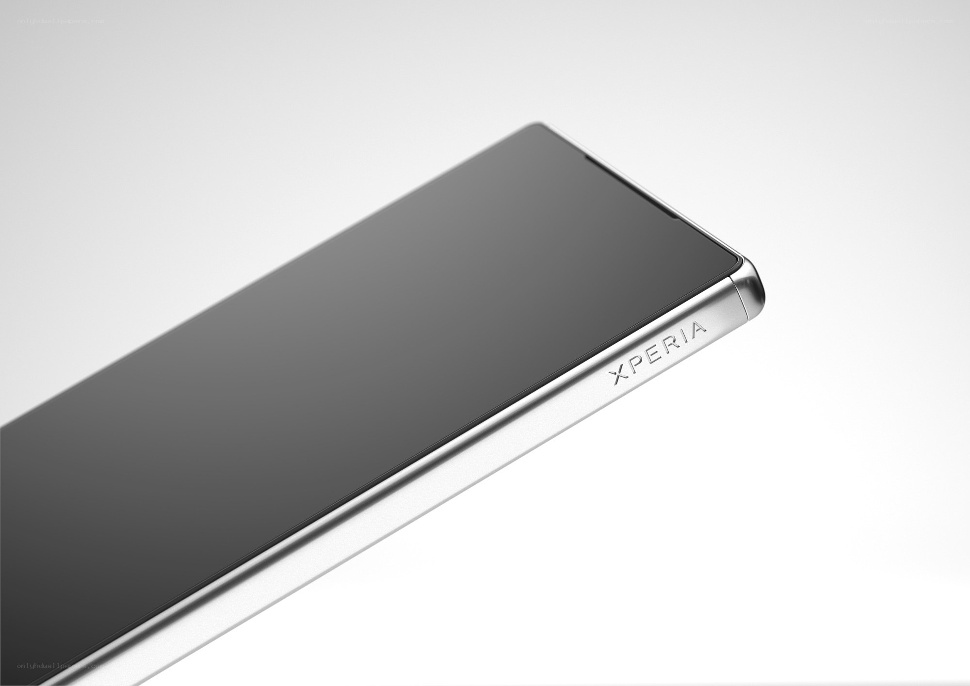 Sony Xperia smartphone side view