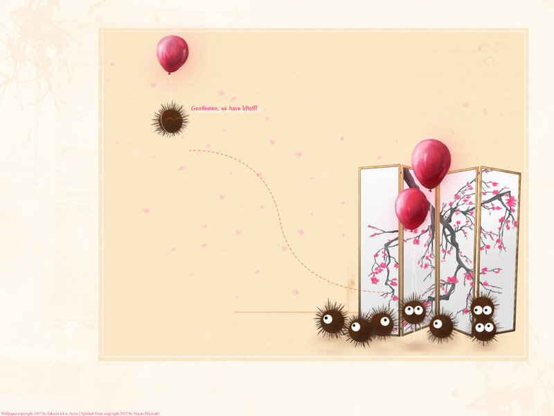 Soot Sprites with Balloons