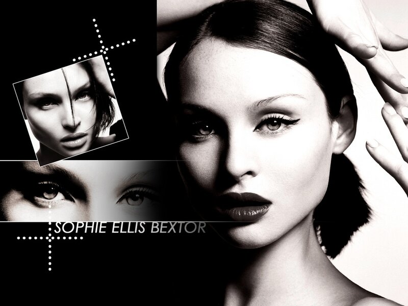 Sophie Ellis Bextor portrait collage
