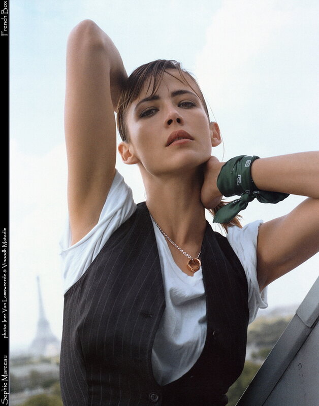 Sophie Marceau in Paris