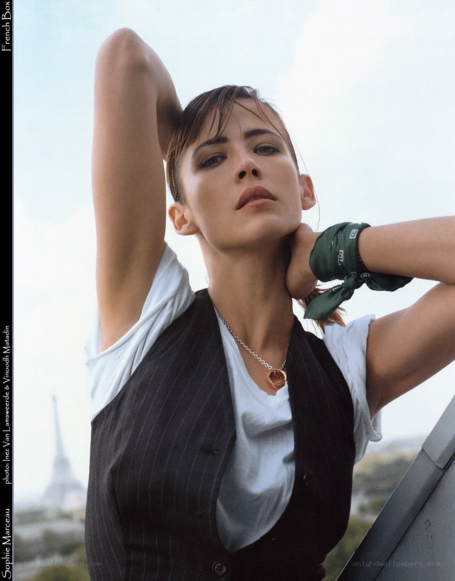 Sophie Marceau in Paris