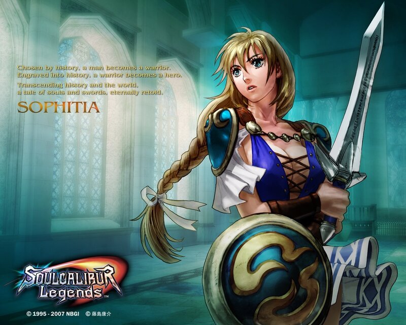 Sophitia from Soulcalibur Legends