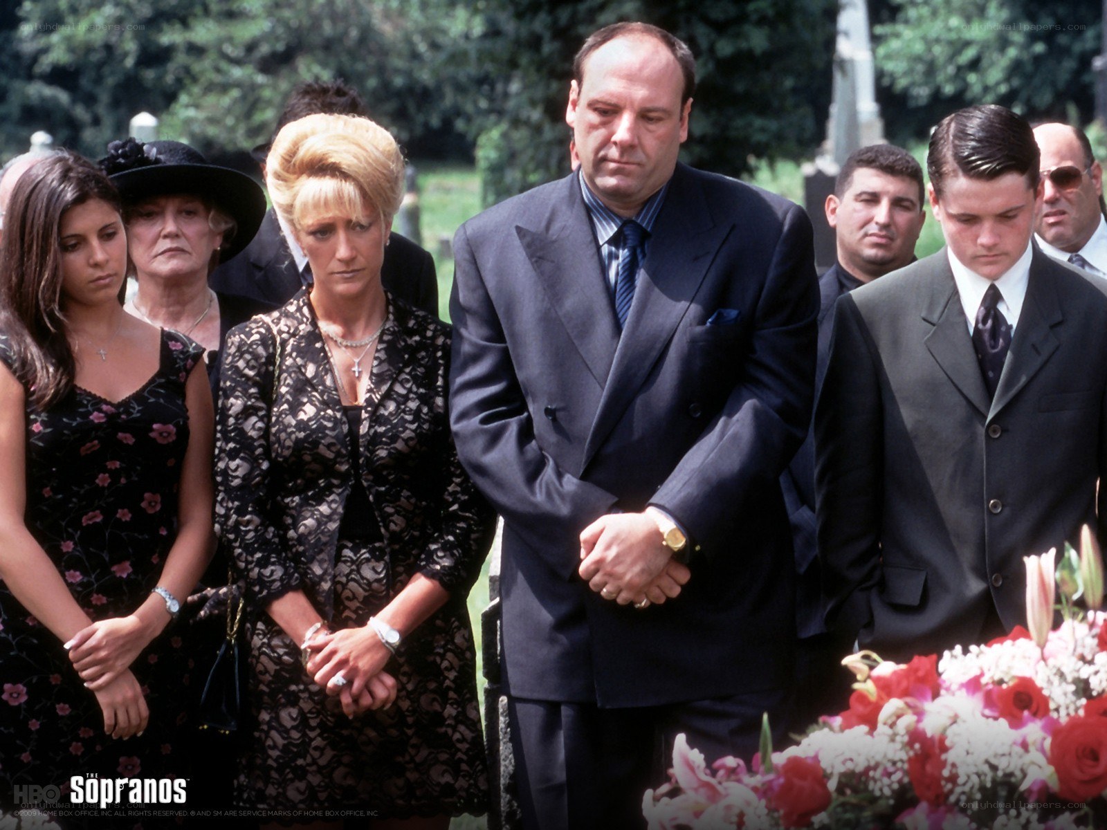 Sopranos funeral scene