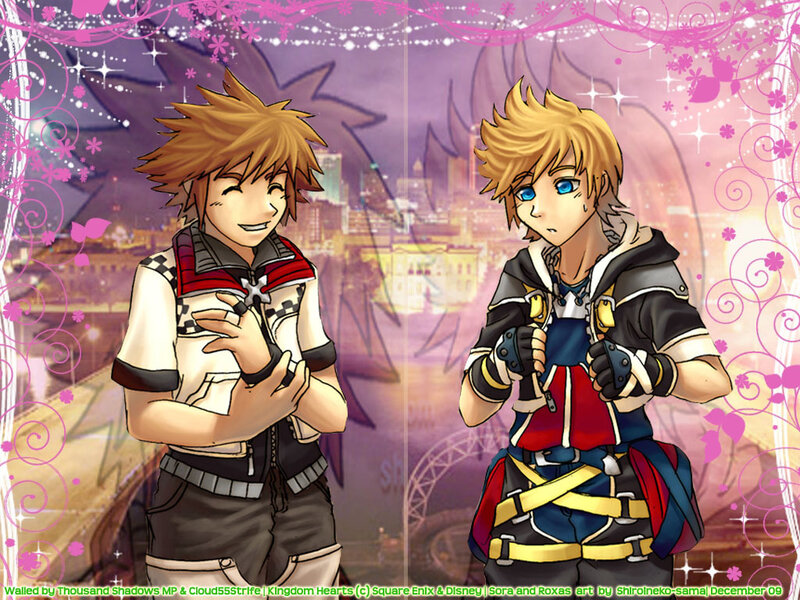 Sora and Roxas characters