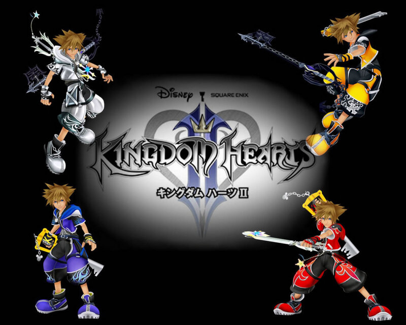 Sora from Kingdom Hearts — Black
