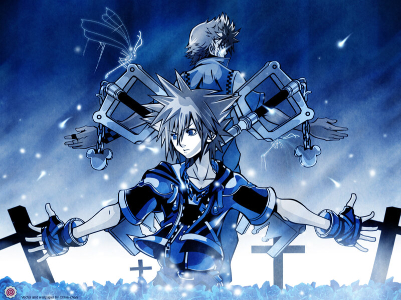 Sora in a blue world