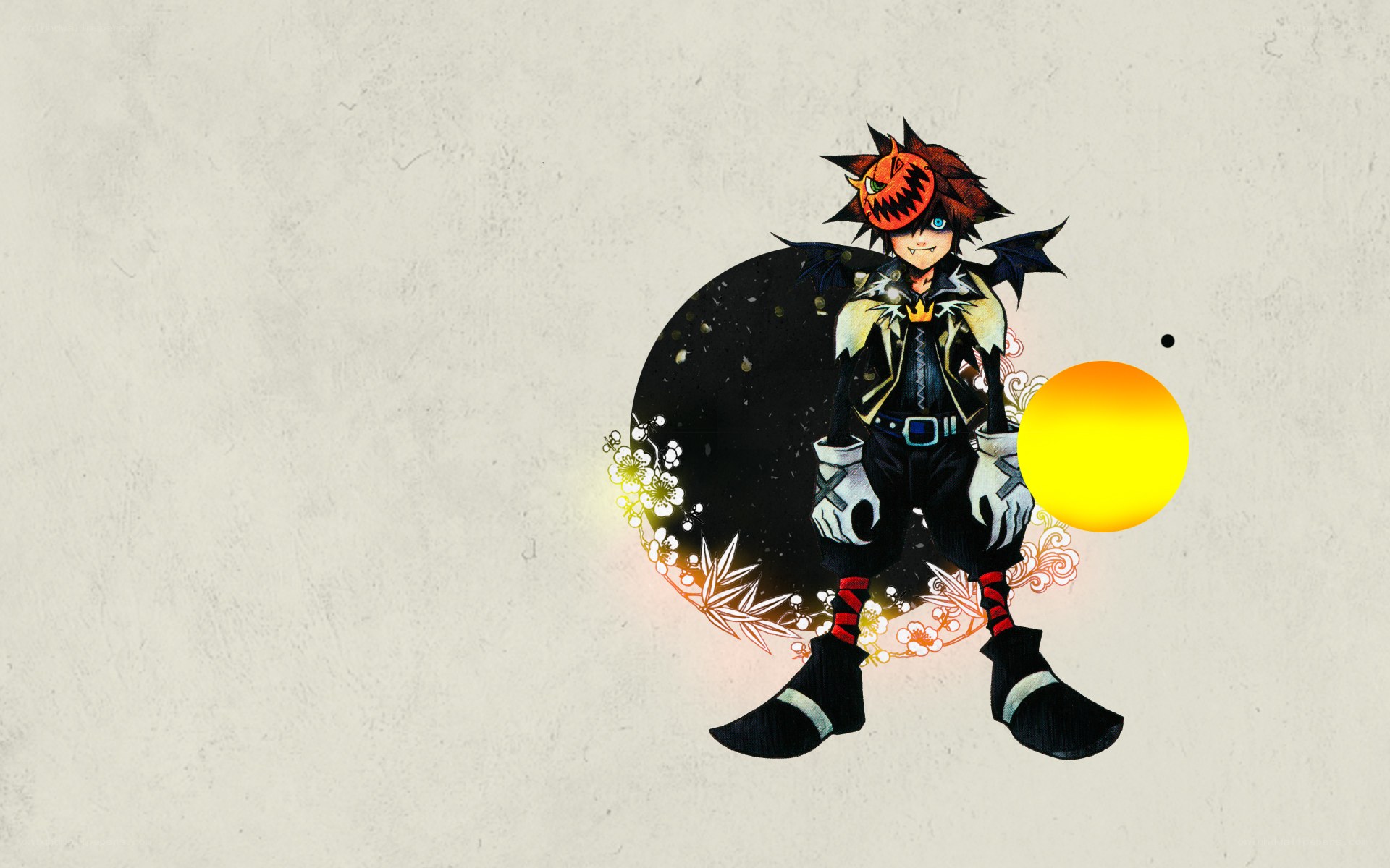 Sora in Halloween form