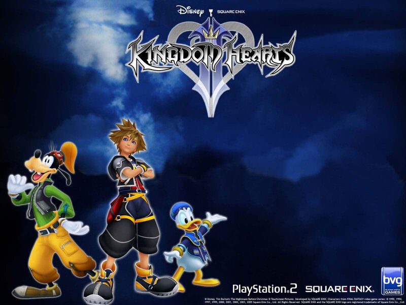 Sora with Goofy and Donald