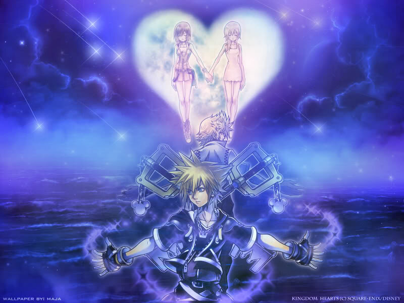 Sora with Keyblades — Blue