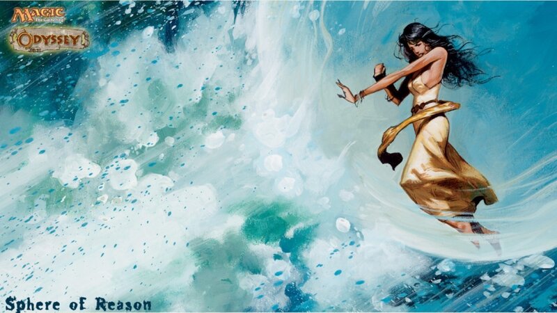 Sorceress on a wave