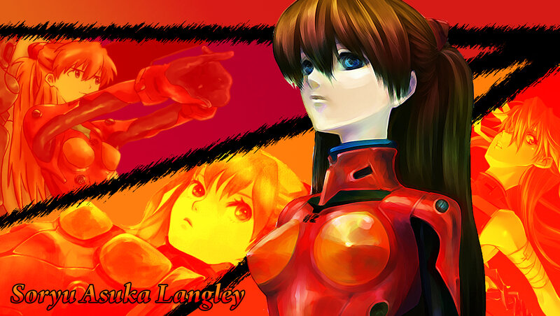 Soryu Asuka Langley artwork