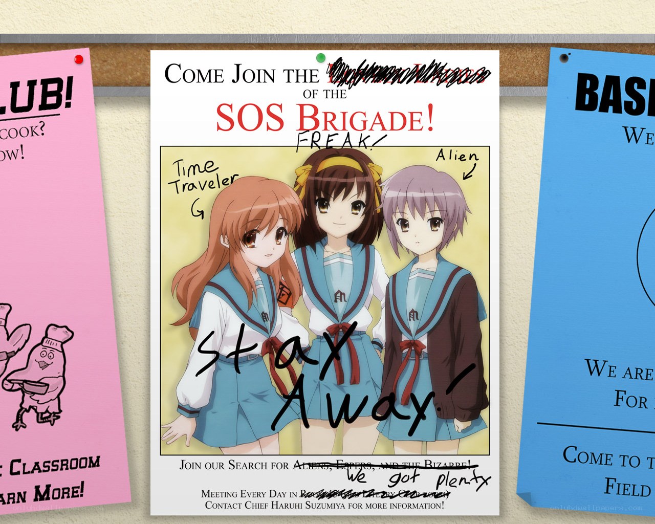 SOS Brigade recruitment poster