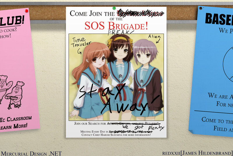 SOS Brigade recruitment poster