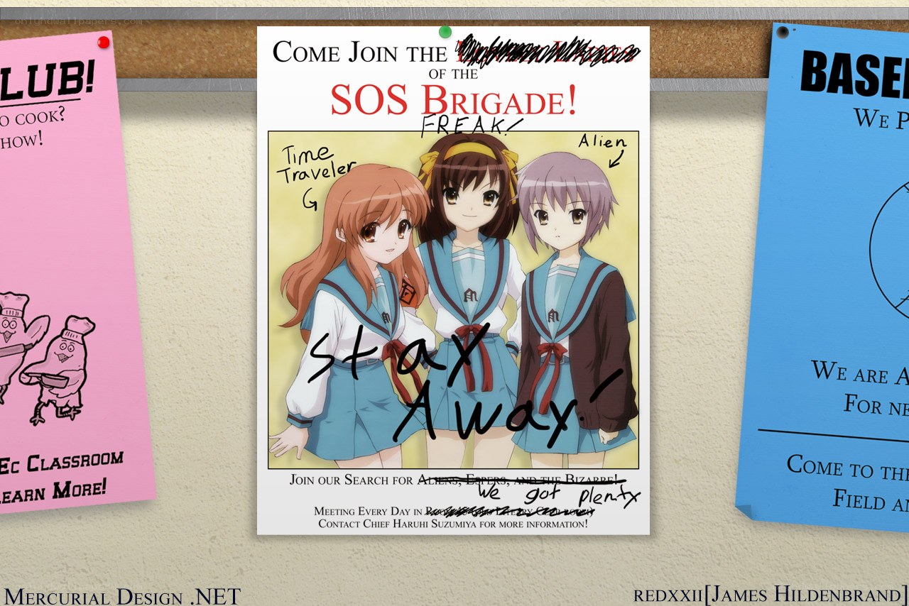 SOS Brigade recruitment poster