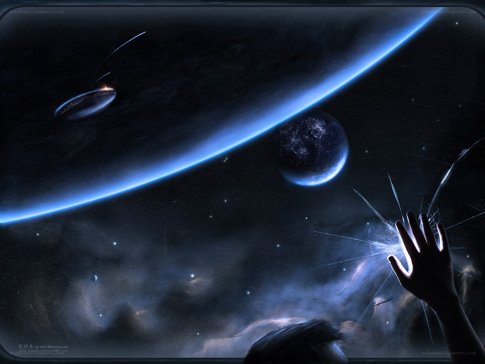 SOS in deep space
