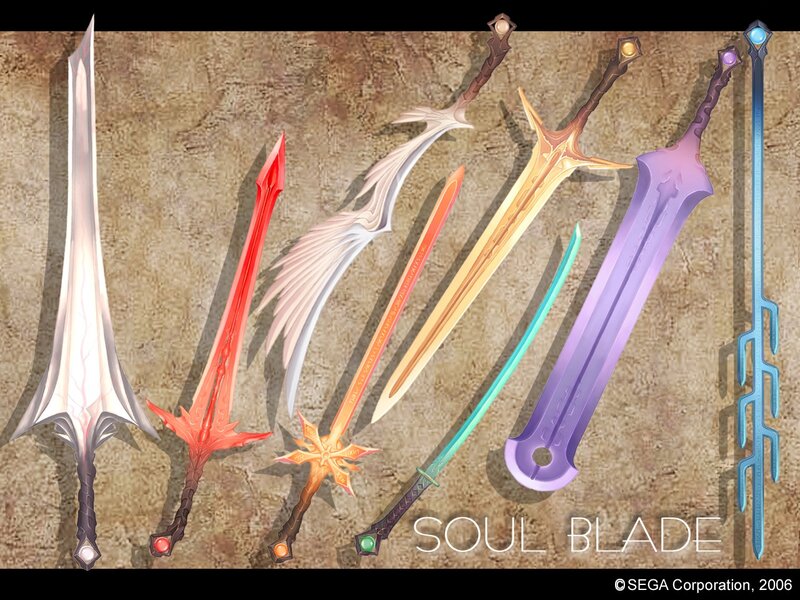 Soul Blade weapons collection