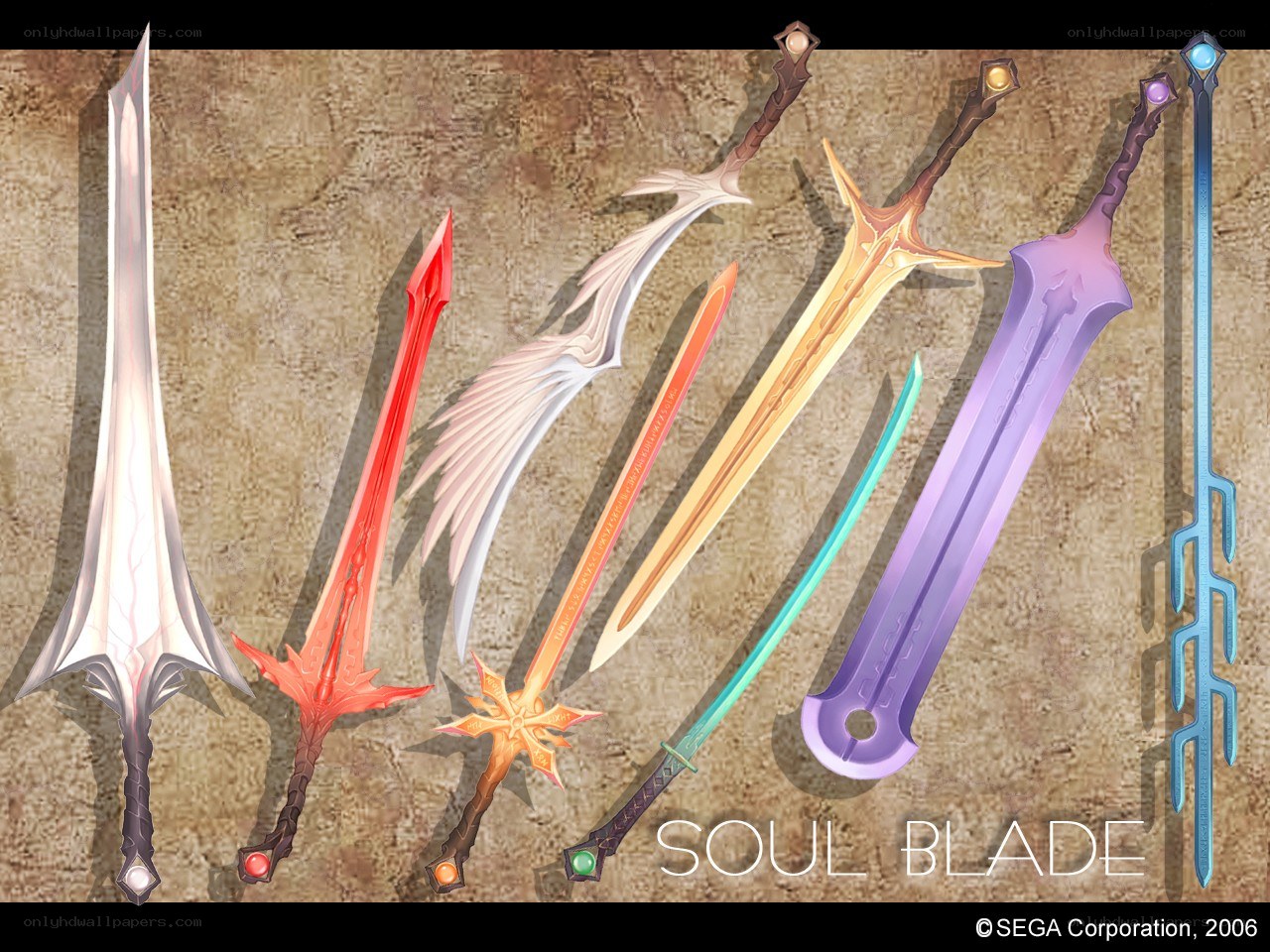 Soul Blade weapons collection