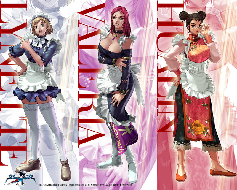Soul Calibur III female characters