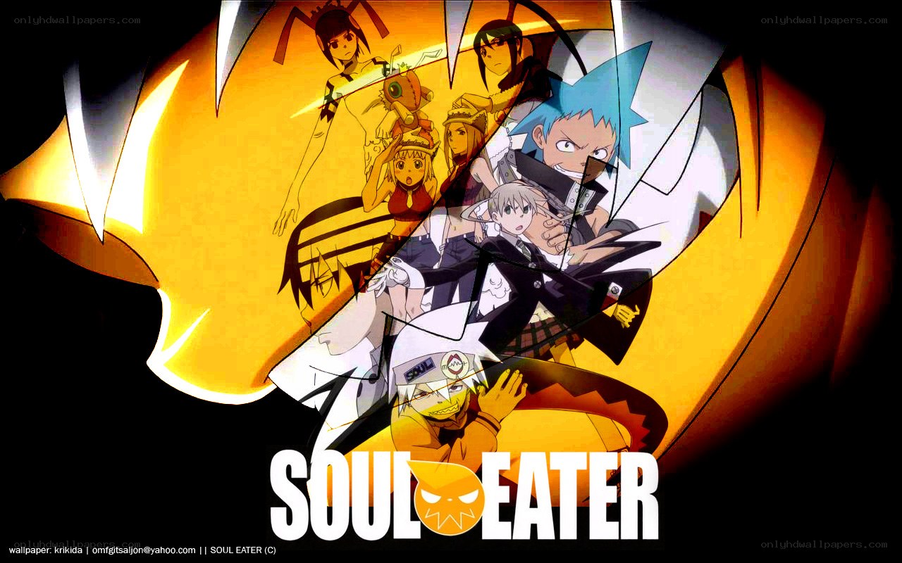 Soul Eater anime character collage