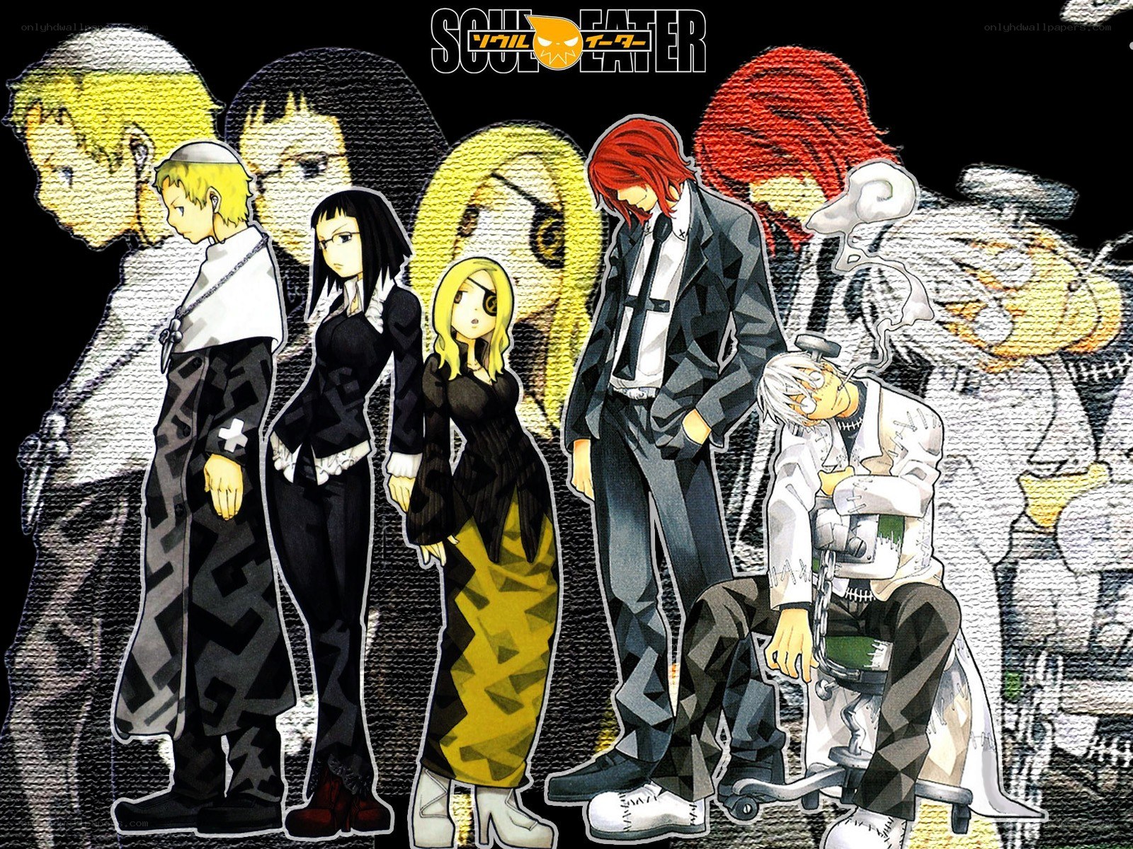 Soul Eater anime character lineup