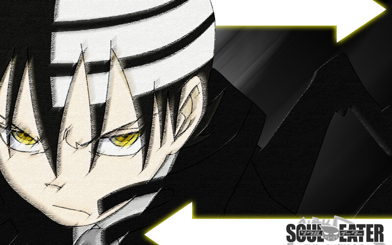 Soul Eater character close-up