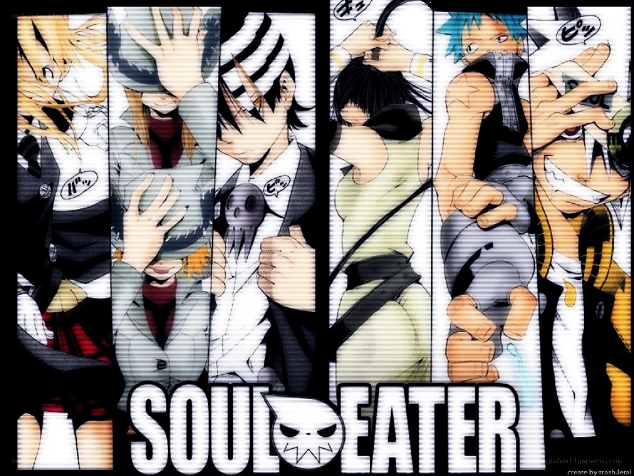 Soul Eater character collage