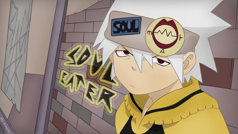 Soul Eater character in alley