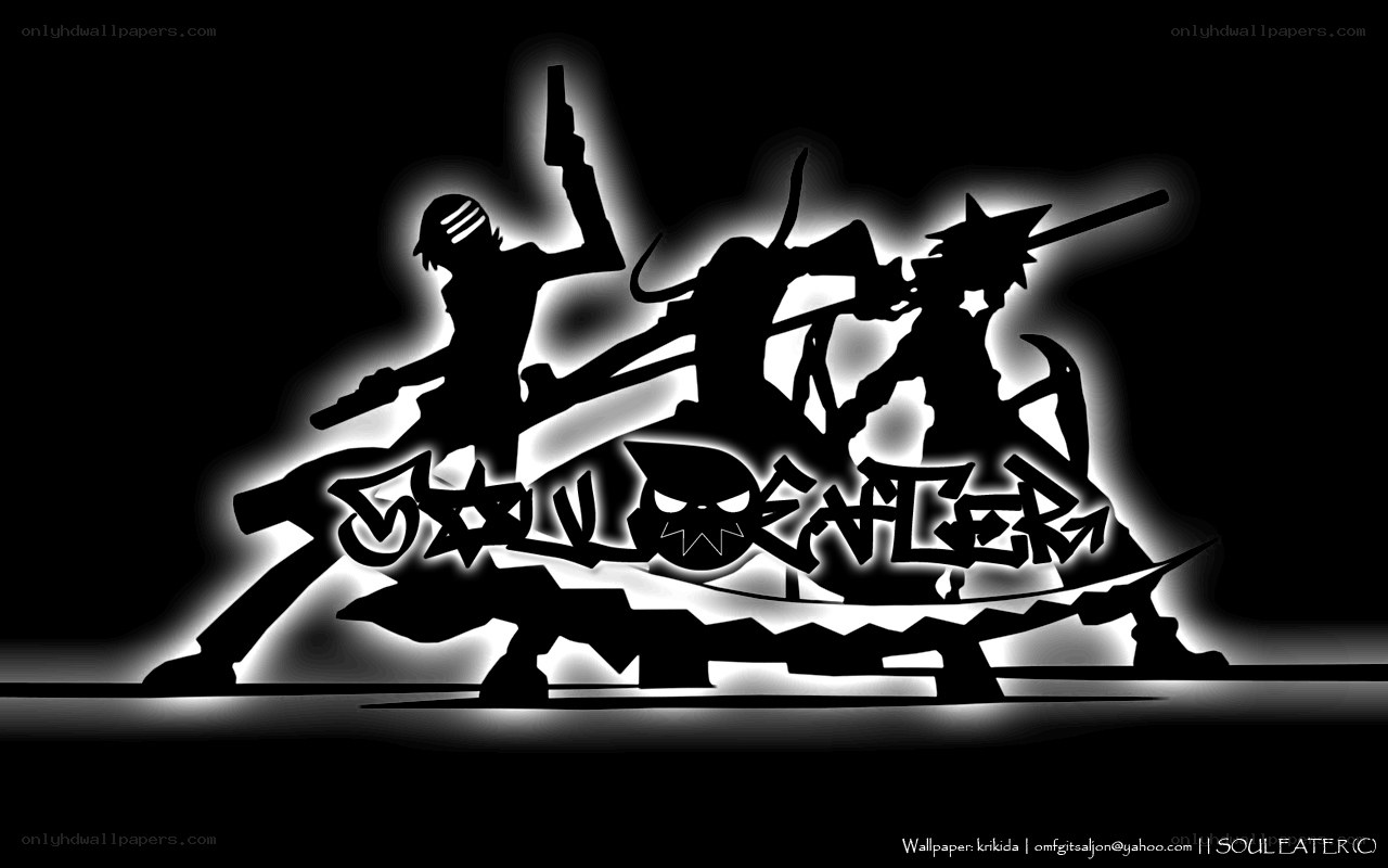 Soul Eater character silhouettes