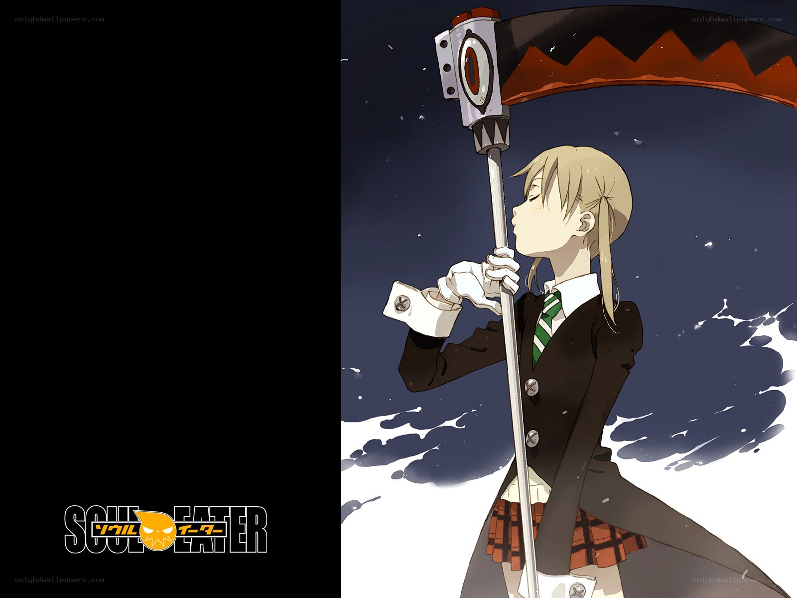 Soul Eater character with scythe