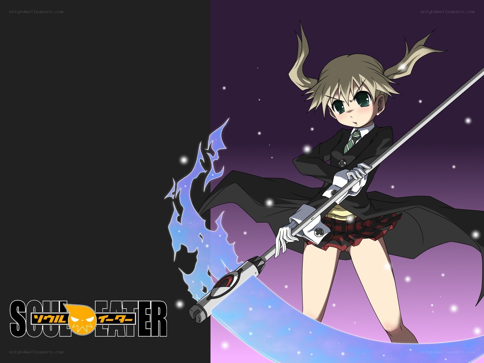 Soul Eater character with scythe