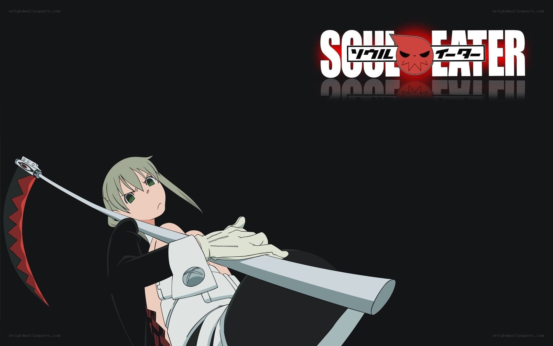 Soul Eater character with scythe